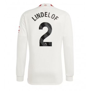 Manchester United Victor Lindelof #2 Replica Third Stadium Shirt 2023-24 Long Sleeve